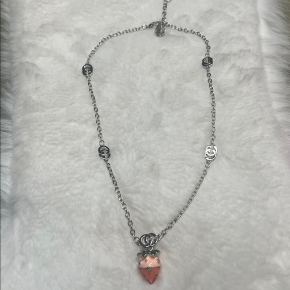 Strawberry Pendant Necklace - Picture 2 of 4